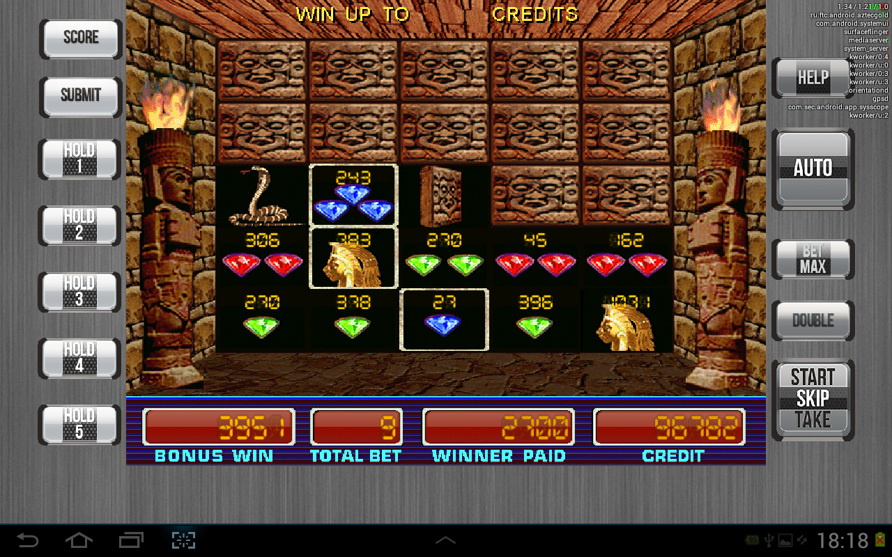 Игровой автомат Aztec Gold бесплатно и без регистрации
