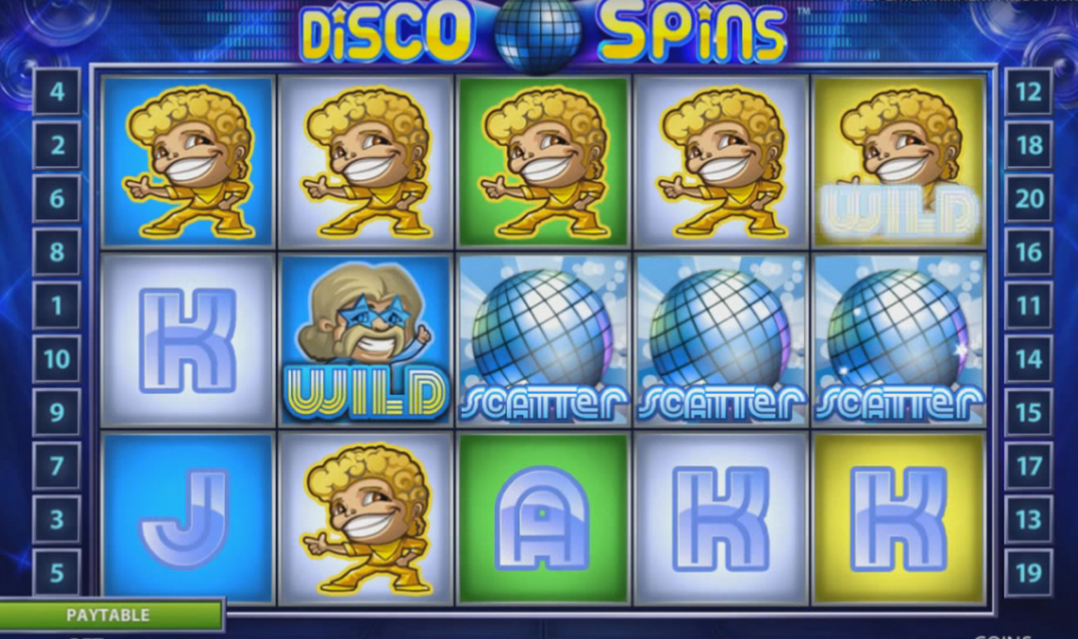 В игровой автомат Disco Spins играйте бесплатно в клубе
